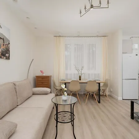 Beige Near Pge And Park Praski Perfect For Remote Work By Renters Apartament Warszawa