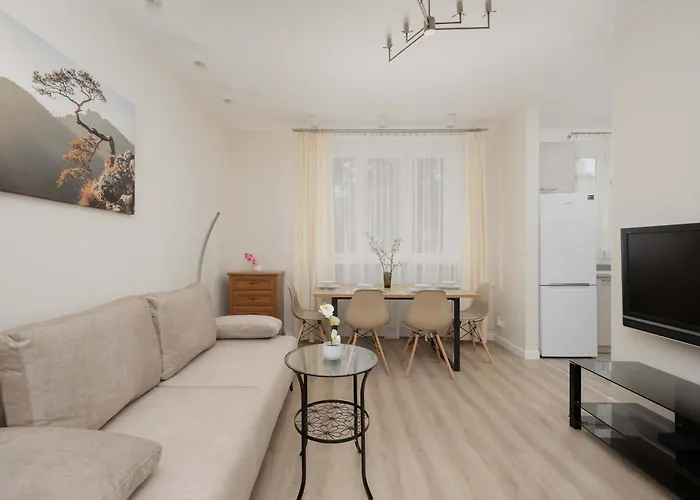 Beige Near Pge And Park Praski Perfect For Remote Work By Renters Apartment Warsaw
