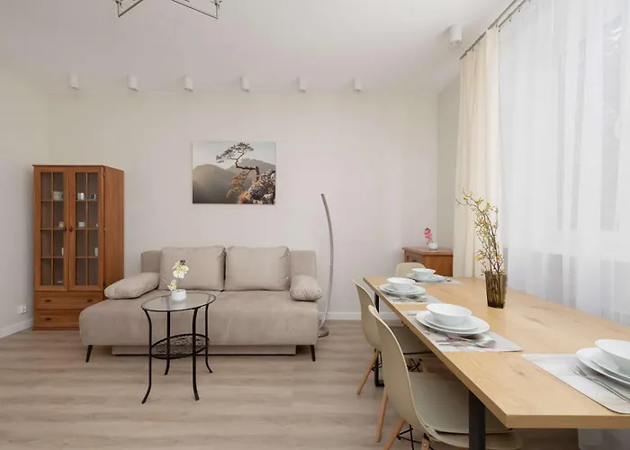 Beige Near Pge And Park Praski Perfect For Remote Work By Renters Apartment Warsaw